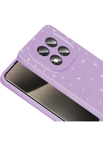 Xiaomi Redmi Note 14 Pro Plus Kılıf Kamera Korumalı Simli Lüks Iksp Koton Kapak - Açık Pembe fırsatları