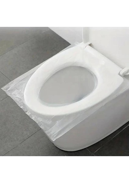 Hijyenik Tek Kullanımlık Klozet Kapağı Poşeti 50 Adet