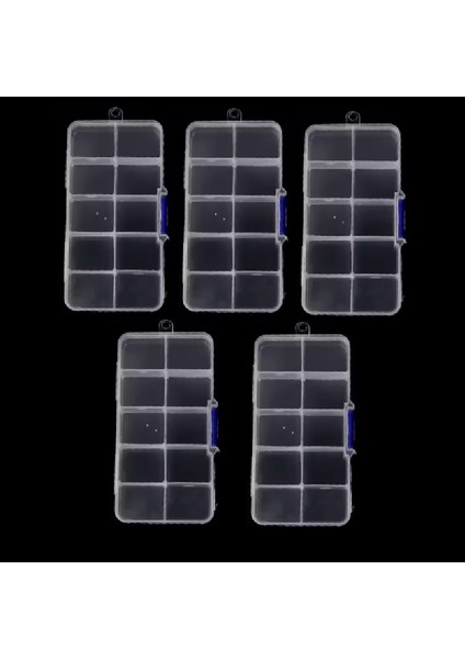 5 Adet 10 Bölmeli Organizer Kutu