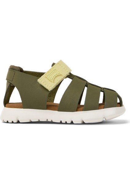 Haki Erkek Çocuk Sandalet Oruga Sandal Fw