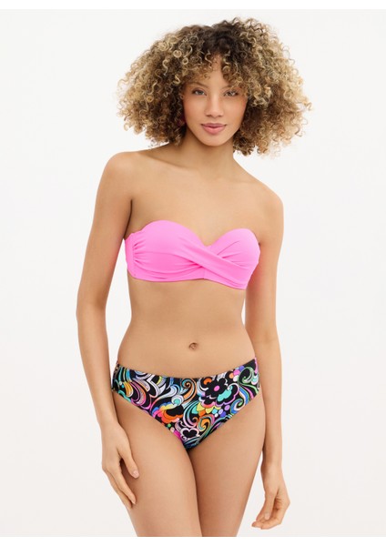 Çok Renkli Kadın Düz Bikini Takım 251024