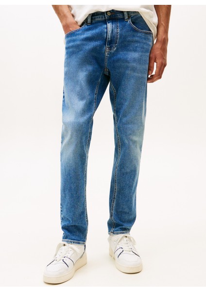 Normal Bel Slim Tapered Erkek Denim Pantolon DM0DM213531A5 Austın Slım Tprd Co fiyatları