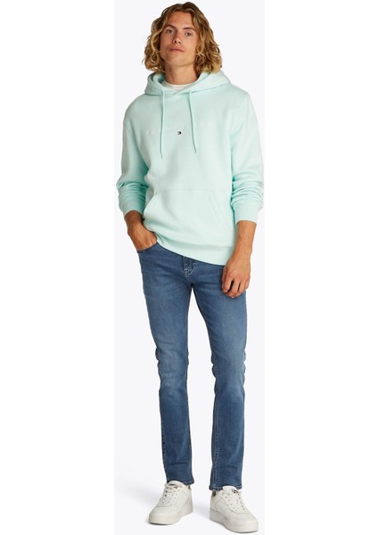 Normal Bel Slim Fit Erkek Denim Pantolon DM0DM210061BZ Scanton Slım BI1267