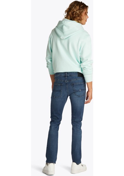 Normal Bel Slim Fit Erkek Denim Pantolon DM0DM210061BZ Scanton Slım BI1267 fırsatları