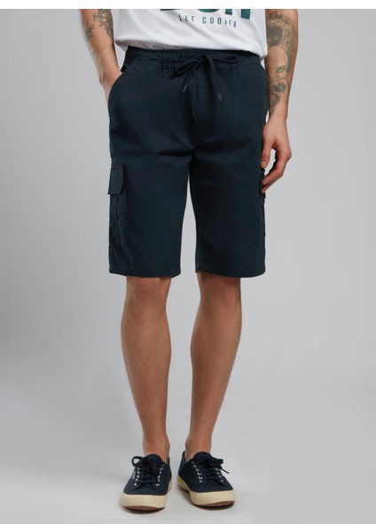Regular Fit Lacivert Erkek Şort 252 Lcm 221018 Joan Lacivert