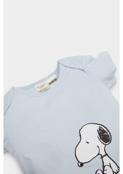 Erkek Bebek Yenidoğan Snoopy Penye Kısa Kollu Tulum E9554A525SM fiyatları