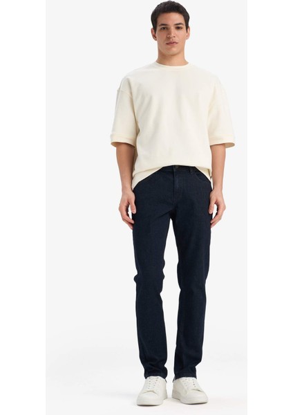 Pedro Slim Fit Dar Kalıp Normal Bel Dar Paça Jean Pantolon E8853AX25SP fiyatları