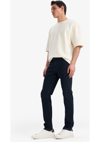 Pedro Slim Fit Dar Kalıp Normal Bel Dar Paça Jean Pantolon E8853AX25SP indirimleri