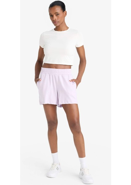 fit Oversize Geniş Kalıp Kısa Paça Sporcu ŞORT C6135AX25SM