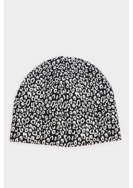 Kız Çocuk Desenli Pamuklu Bere F2398A825SM modelleri