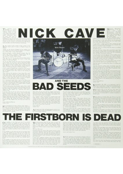 Nick Cave And The Bad Seeds - The Firstborn Is Dead / Plak