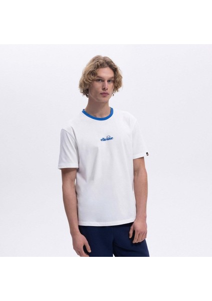 CMO18-3-BL Bisiklet Yaka Erkek T-Shirt - Mavi / Beyaz modelleri