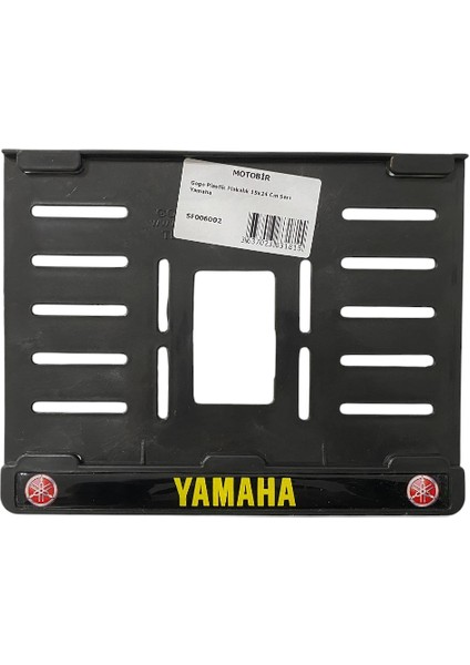 Plastik Plakalık 15X24 cm Sarı Yamaha