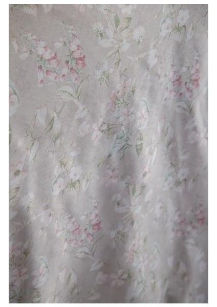 Franny Bej Elegance Baskılı Saten Çift Kişilik Nevresim Takımı