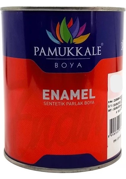 Enamel Parlak Sentetik Yağlı Boya Ahşap & Metal 0.75 kg 9006 Metalik Gri