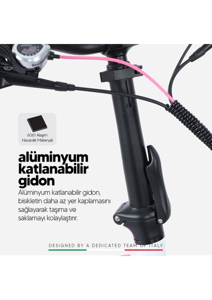 Strada Cycles Mr. Fat Hidrolik Disk Katlanabilir Fat Bike 20 Jant Bisiklet