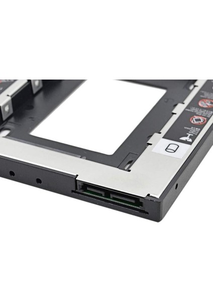 Sata HDD Harddisk Caddy Kızak Kutu SSD Notebook , Ikinci HDD Takma, 9.5 mm