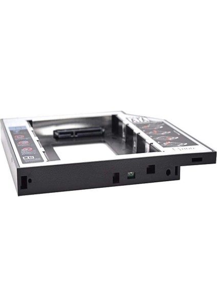 Sata HDD Harddisk Caddy Kızak Kutu SSD Notebook , Ikinci HDD Takma, 9.5 mm