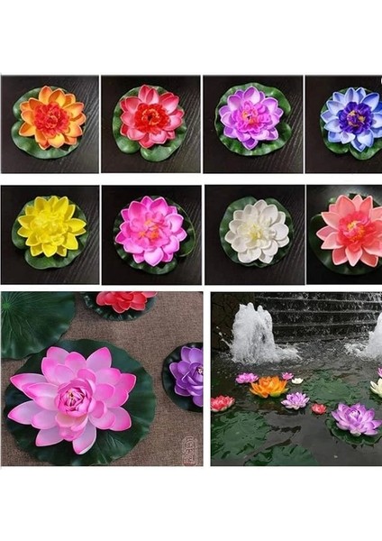 Dekoratif Yapay Lotus Çiçeği