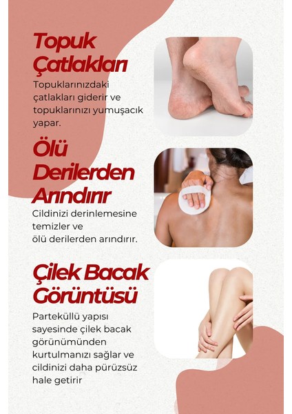 Doğal Duş Jeli Peeling Etkili Sülfatsız Organik