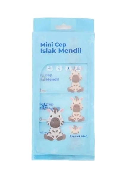 Mini Cep Islak Mendili