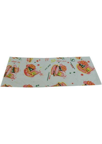 Bursburger Pide Lahmacun Burger Kokoreç Döner Ekmek Hışır Poşeti 13X26 1000 Adet