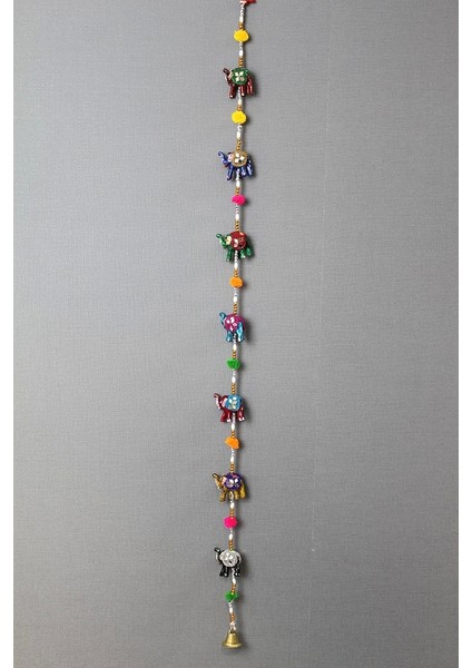 7'li Asmalı Aynalı Fil Model 2