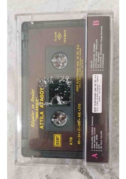 Atilla Atasoy Yerli Kaset