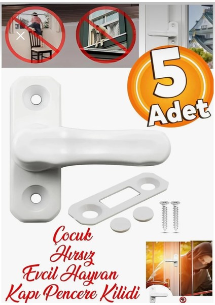 Emniyet Çocuk Kilidi ZMK-1318 (5 Adet)