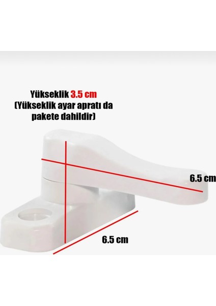 Emniyet Çocuk Kilidi ZMK-1318 (5 Adet)