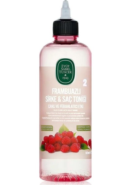 Saç Toniği 500 ml Frambuazlı Sirkeli 5'li