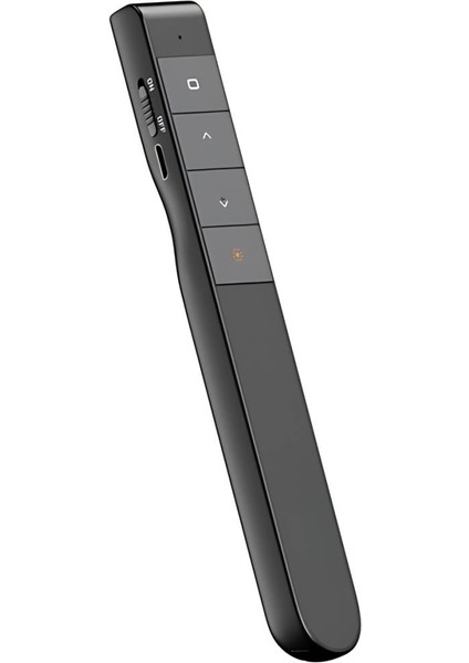 Coofbe 100MT Mesafeli 500MAH Şarjlı 3r Lazer Işıklı 2.4ghz Projeksiyon Sunum Kumandası Kırmızı Lazer Işaretçili