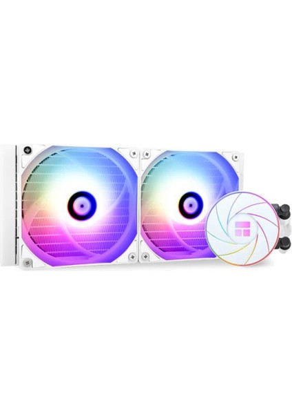 Aqua Elite 240 White Argb 240MM Intel-Amd Uyumlu Sıvı Soğutucu