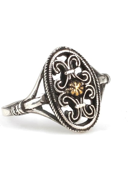 925 Ayar Gümüş Ve Bronz Karışımı Otantik Yüzük indirimleri