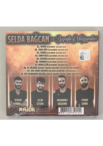 Selda Bağcan ve Sokak Çalgıcıları CD (Jelatininde Sıfır Orjnal Dönem Baskı Cd)
