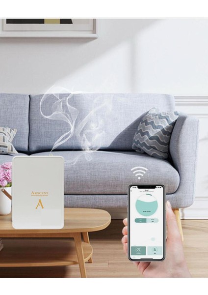 Smart Doluma Uygun Koku Makinesi ve 300 ml Soft Koku Esansı Set