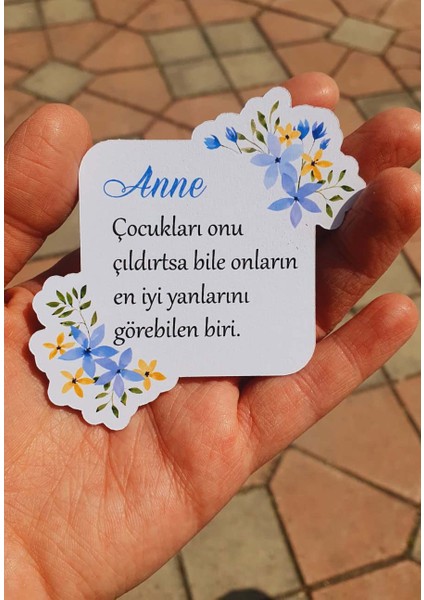 Anneler Günü Tebrik Kartı 4 Lü Özel Kesim KARTLAR-ANNE-002
