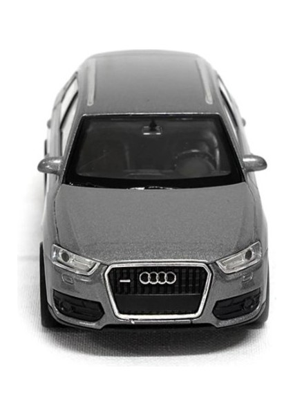 Audi Q3 12 cm Diecast Metal Model Çek Bırak Araba Gri fiyatları