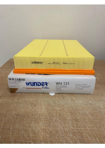 Wunder WH131 Hava Filtresi Crafter (2011 Sonrası) 2.0tdı - 2.5tdı / Sprinter 2.0tdı - 2.5tdı