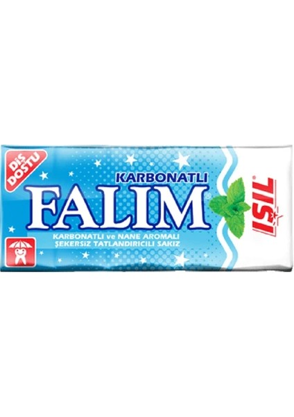 Işıl Karbonat ve Nane Aromalı Şekersiz Sakız (5 Adet)