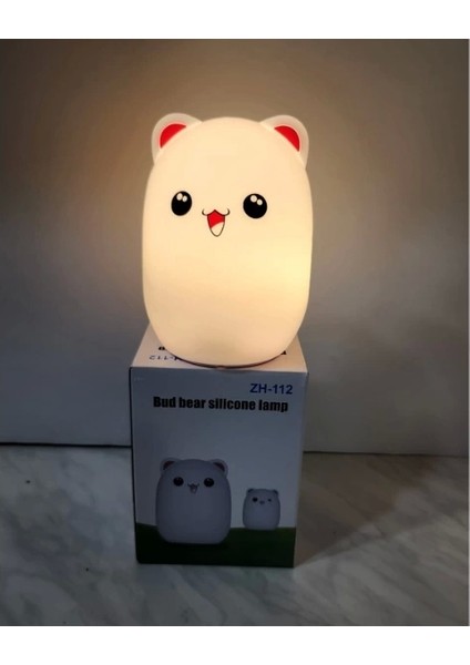 Sevimli Ayıcık Tasarımlı Gece Lambası