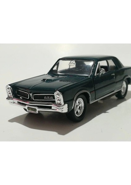 Pontiac Gto 1965 12 cm 1/36 Ölçek Diecast Klasik Metal Model Çek Bırak Araba Yeşil fiyatları