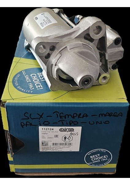 Marş Motoru Tempra Tipo Uno Doğan Slx Marea Palio 112124 Cargo 9 Diş