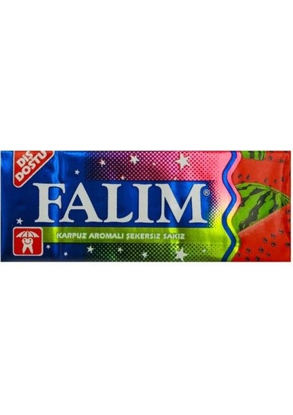 Karpuz Aromalı Şekersiz Sakız 7 gr (20 Adet) modelleri