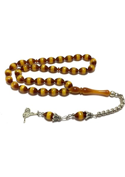 Çift Renkli Sürmeli Model Toz Kehribar