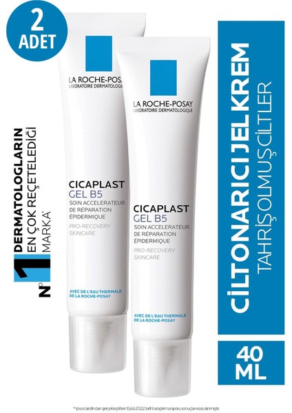 La Roche Posay Cicaplast Gel B5 40 ml 2 Adet