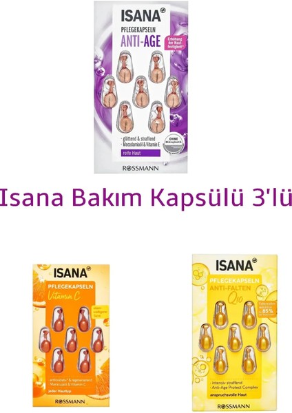Yüz Bakım Kapsülleri