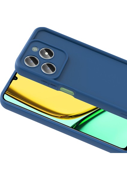 Realme C61 Kılıf Kamera Korumalı Ananas Kapak - Siyah