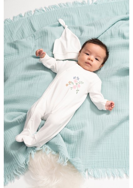 Çiçek Desenli 2'li Tulum fırsatları