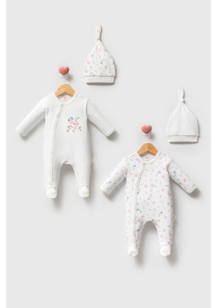 Çiçek Desenli 2'li Tulum indirimleri